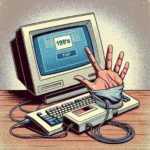 "Image of an old AOL dial-up modem representing the end of an era as AOL officially terminates dial-up internet service after decades."