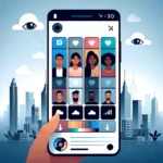 "Person using Instagram Stories on a smartphone, showcasing the app's viewer interface, highlighting engagement and insights for social media marketers in 'The Ultimate Guide to Instagram Story Viewers.'"