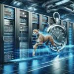 "Illustration of essential server boot time optimization tools, showcasing graphs and software interfaces to enhance system startup speed in data centers."