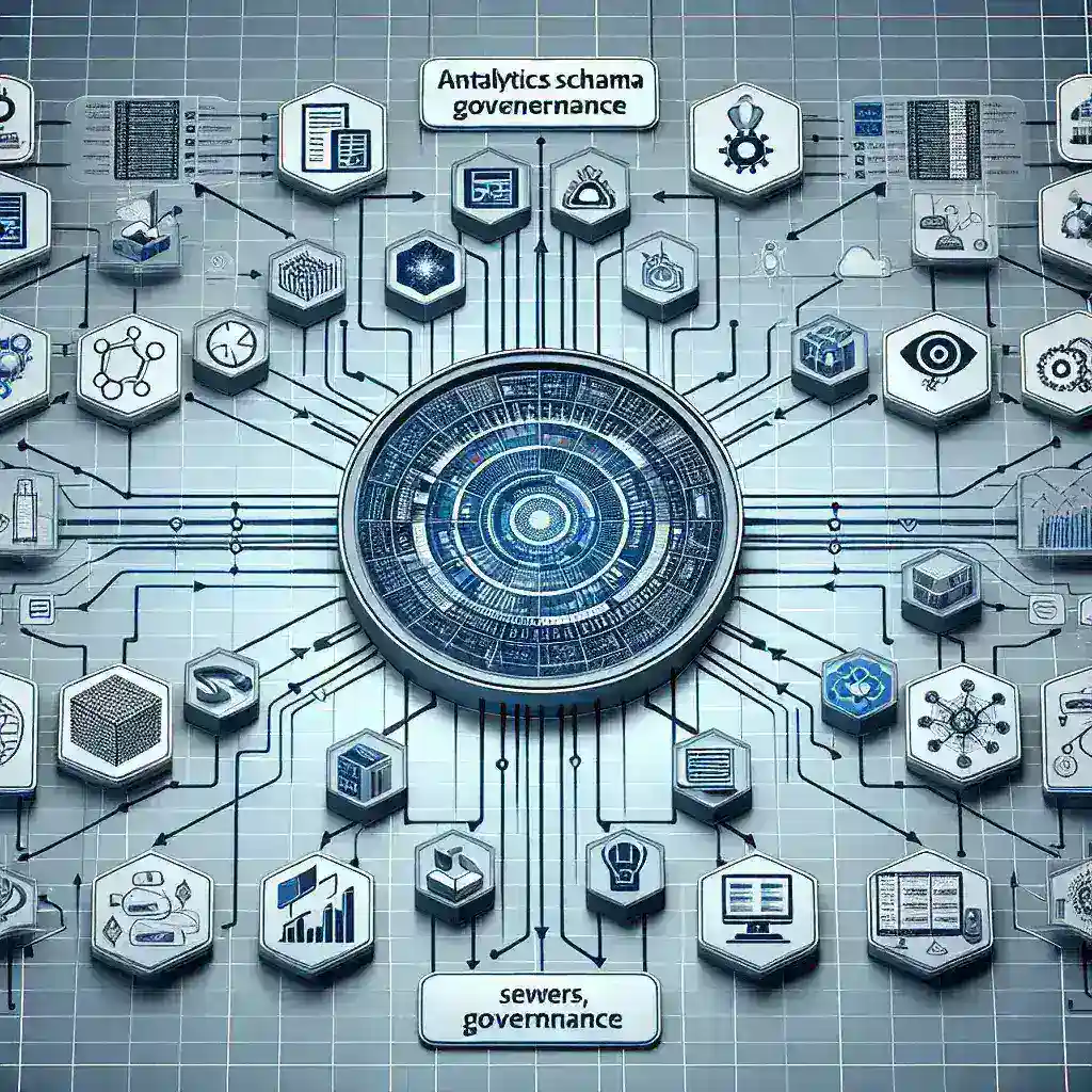 "Visual representation of top analytics schema governance platforms for data-driven organizations, highlighting features and benefits in a comprehensive guide."